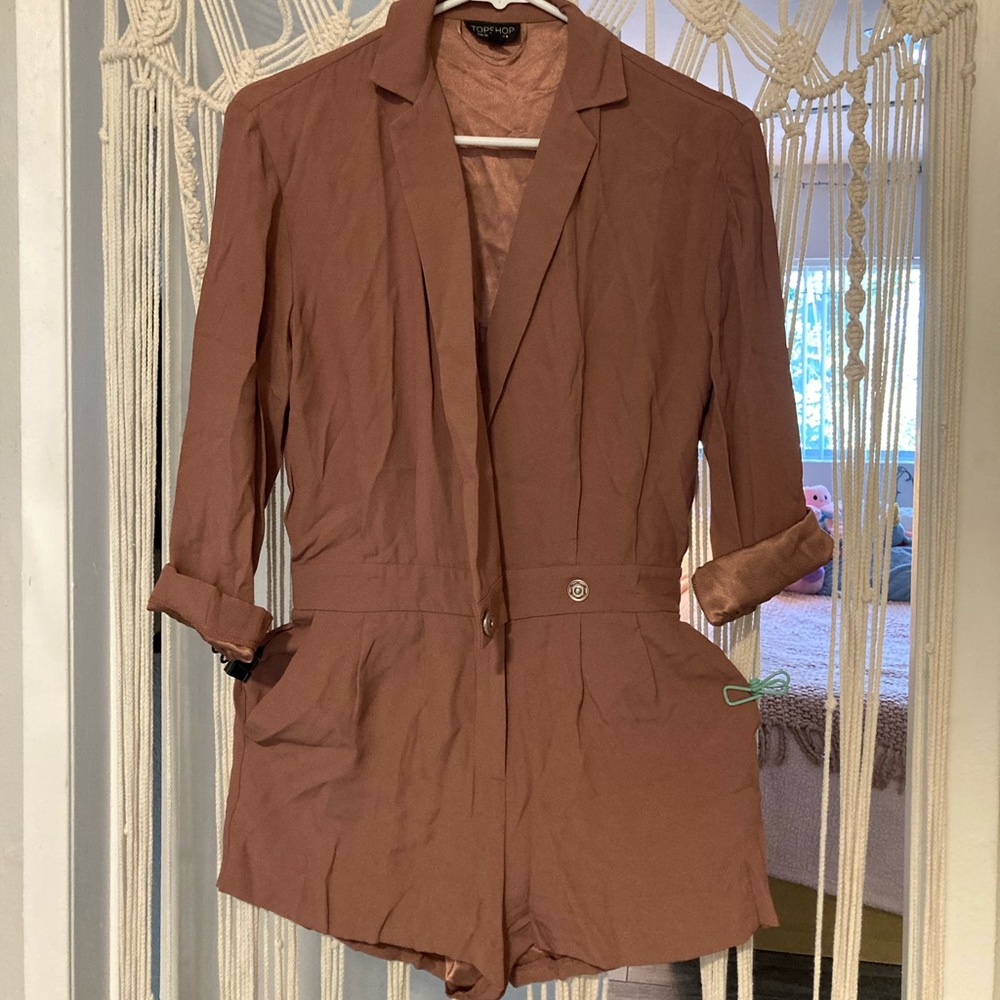 Top shop short jumpsuit size 4